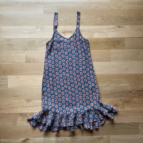 Christy Dawn Dresses & Skirts - Christy Dawn A Line Midi Dress EUC XS Retro Floral Print
